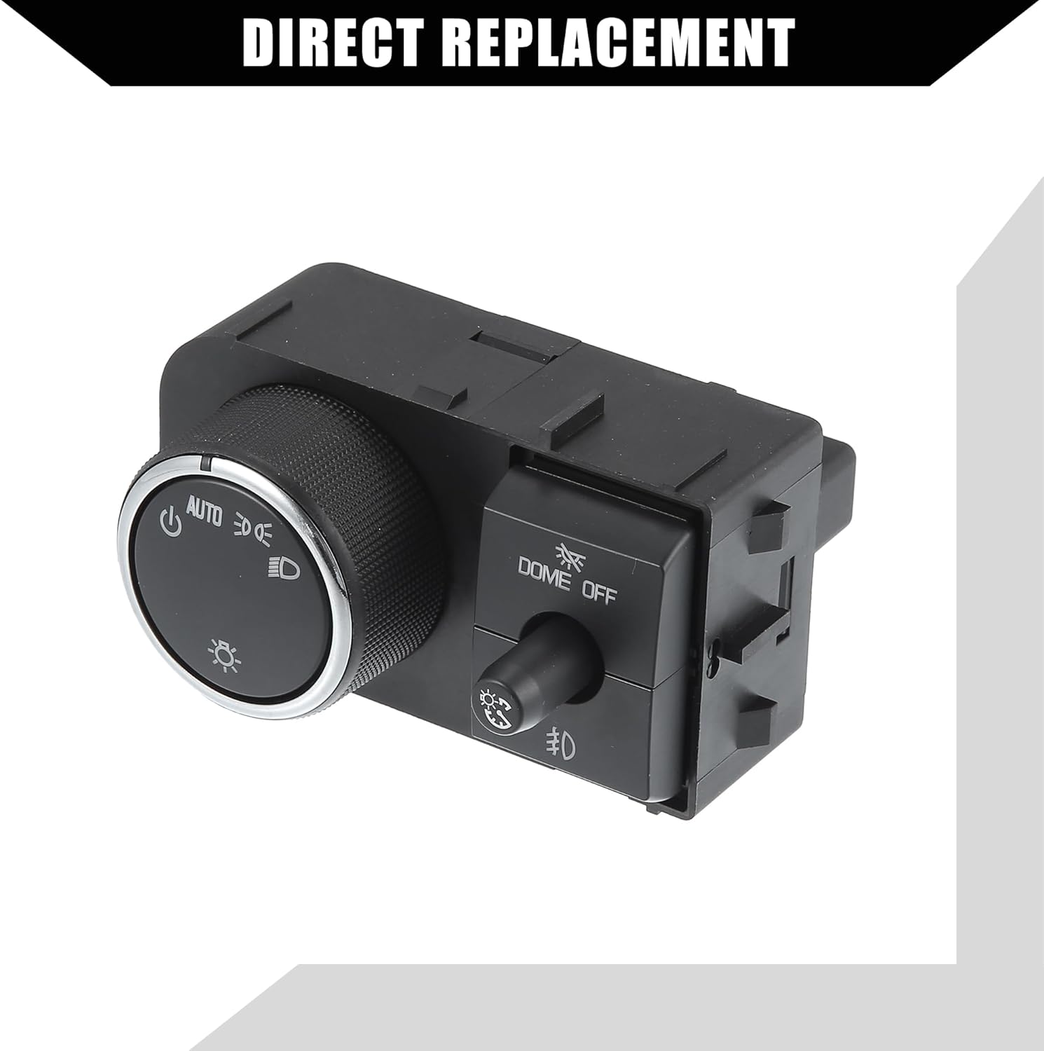 No.25858706 / Front/Car Headlight Switch for Cadillac Escalade 2007-2014 for GMC Yukon 2011-2013 / Headlamp Switch/Plastic / 1 Pcs/Black