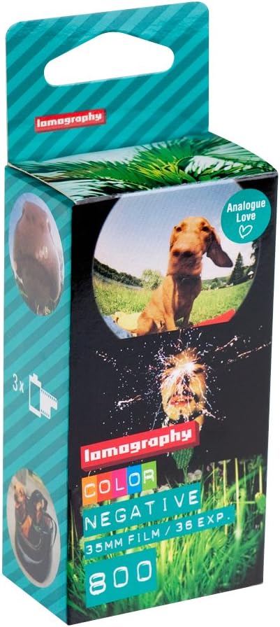 Lomography Color Negative 800 ISO 35mm Film 3 Pack