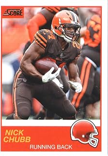 2019 Score #103 Nick Chubb Cleveland Browns NFL Football Trading Card