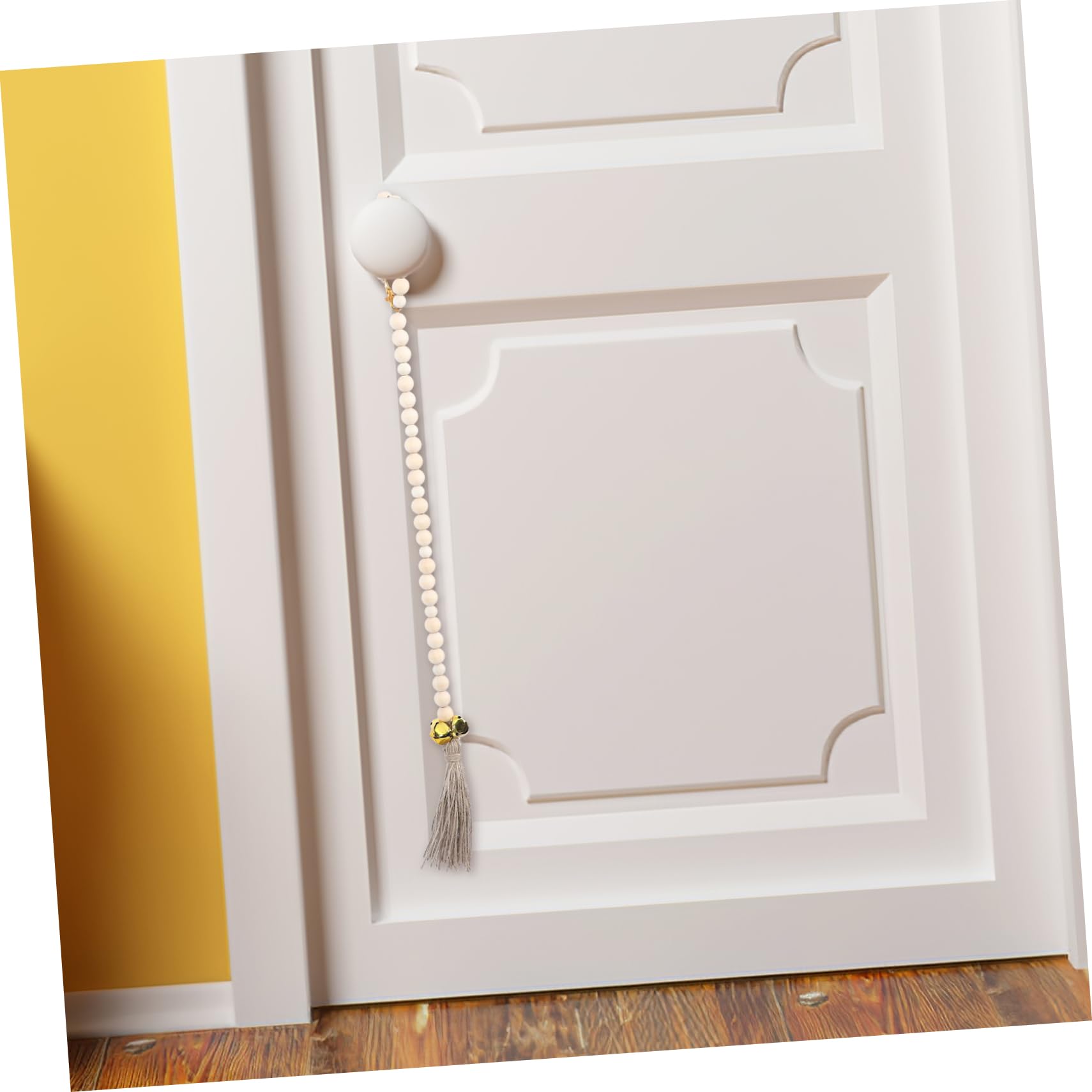 BESPORTBLE Professional Dog Doorbell Interactive Training Bell Quick Setup Decorative Bead Pet Door Hanging Bell Home Accessory