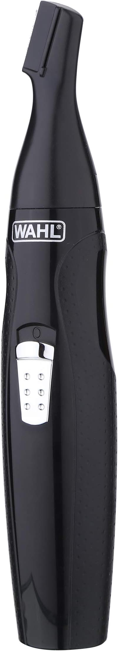 5608-524 Cordless Mini Groomsman Grooming 3 in 1 Trimmer; 3 Taatchments: Nose Trimmer, Reciprocating head, Precision Detailer; Rinseable blades; Black