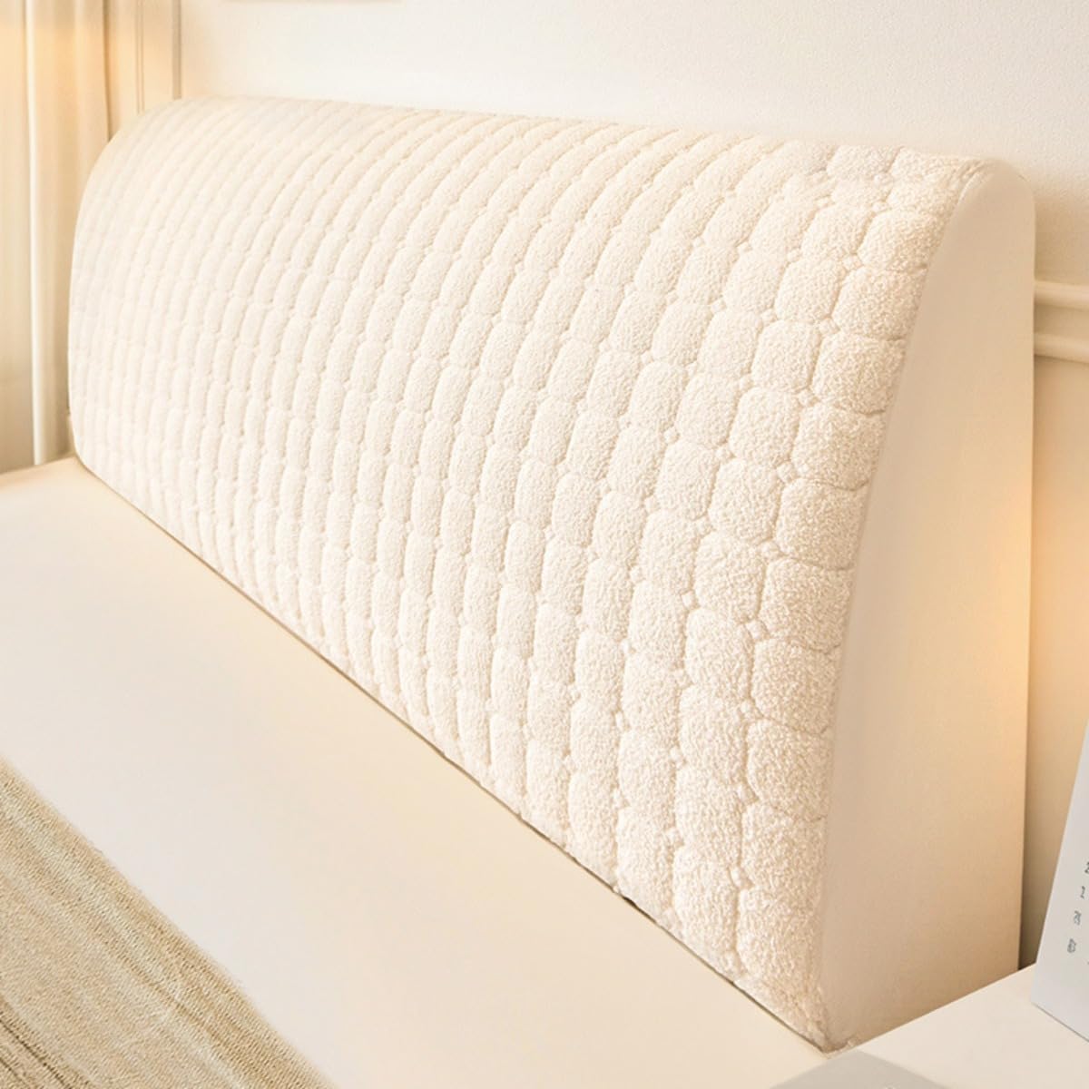 EFELIM Tufting Bed Headboard Cover for Full Queen King Size, Stretch Headboard Slipcover Anti Slip Headboard Dustproof Protector Cover (Green,150cm/59in)