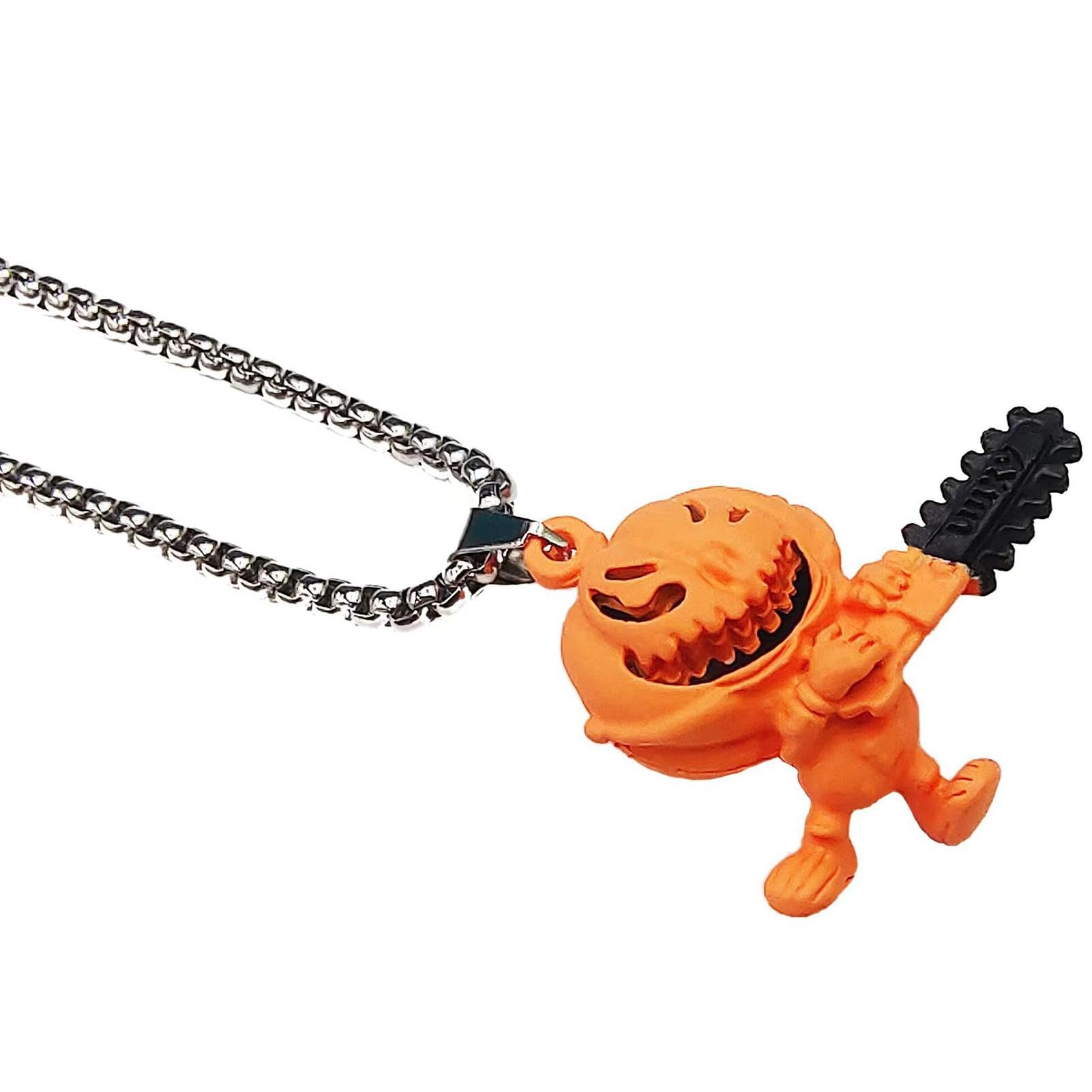 Amazon.co.jp: [PUCHEN] かぼちゃのネックレス,ハロウィン