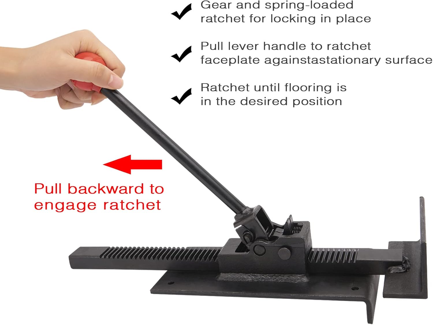 Buy Hardwood Flooring Jack Tool for Laminate Flooring Installation Wood