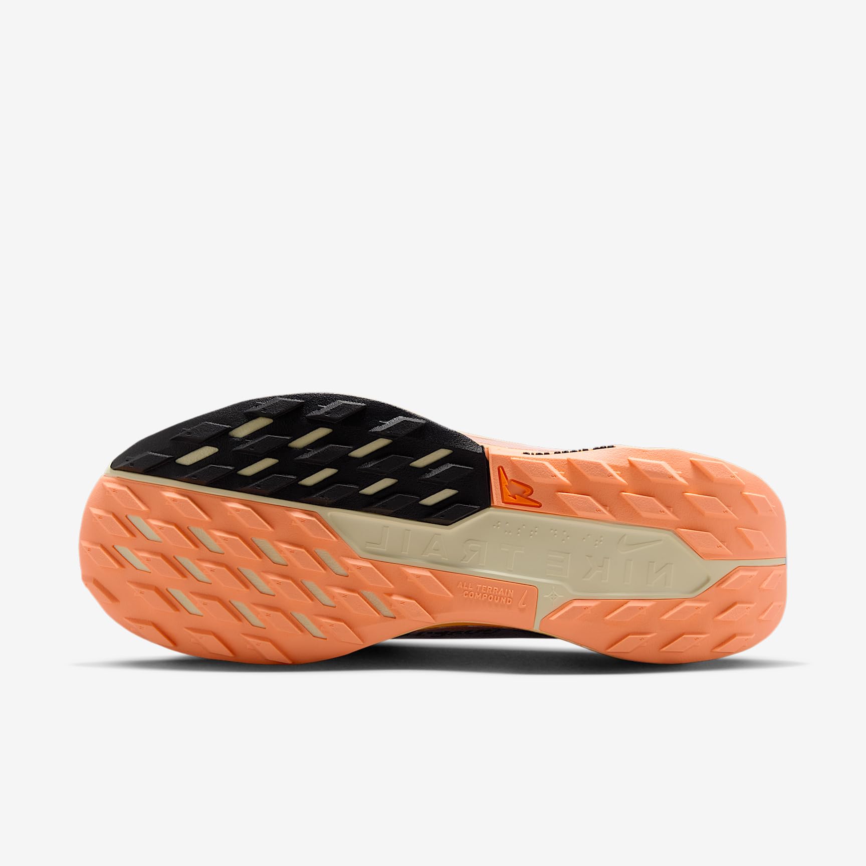NIKE W Pegasus Trail 5 GTX - Scarpe da Corsa da Donna, Ghost Black Malt Orange Pulse, 41 EU