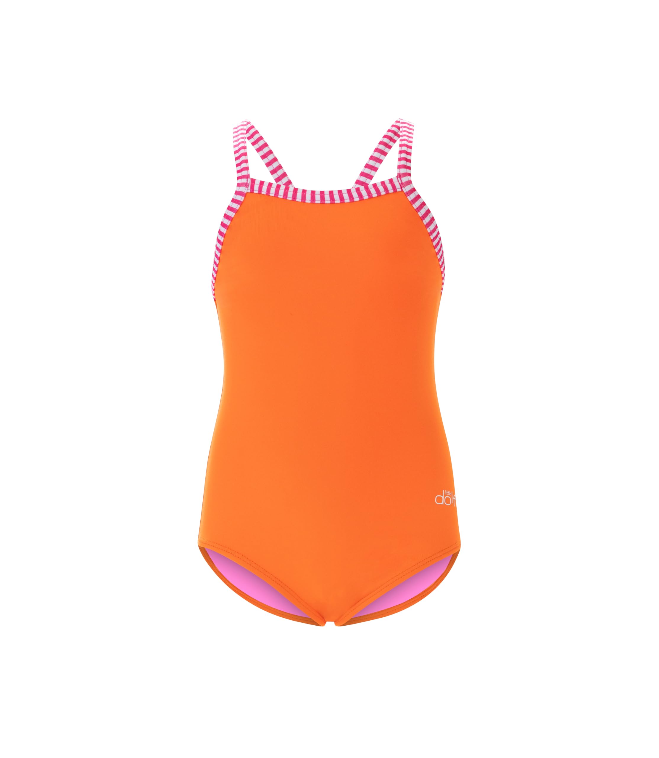 Dolfin Little Girls One Piece Swimsuit for Little Girls and Toddlers