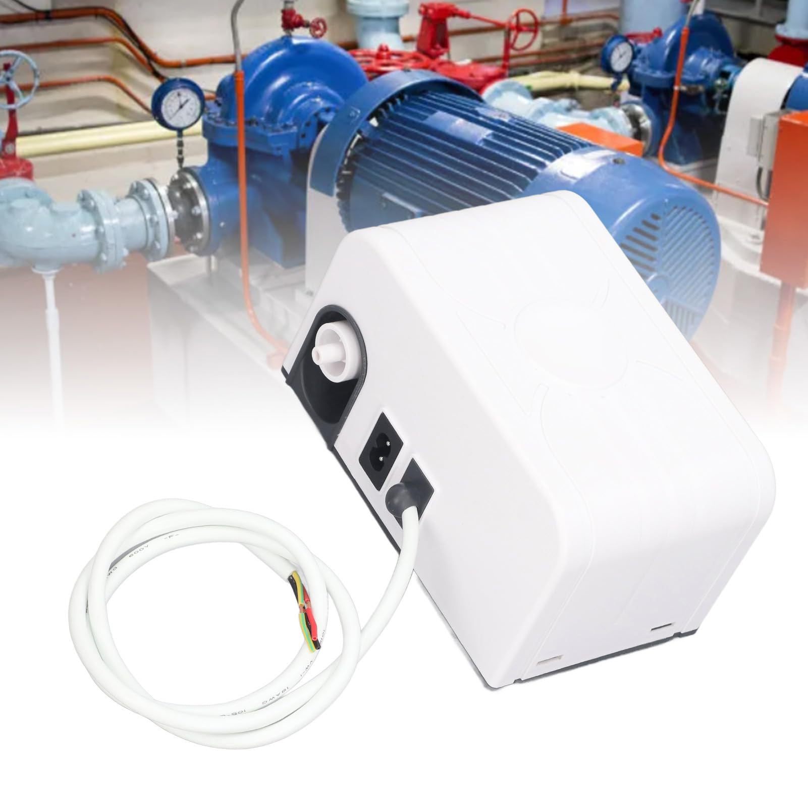 Bomba de Condensado HVAC Bomba de Drenaje Automática Tanque de Agua Eficiente de 200 ML para Aire Acondicionado y Deshumidificador 25 W de bajo Ruido