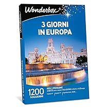 Wonderbox, Cofanetto Regalo Unisex-Adult, Multicolore, Taglia Unica
