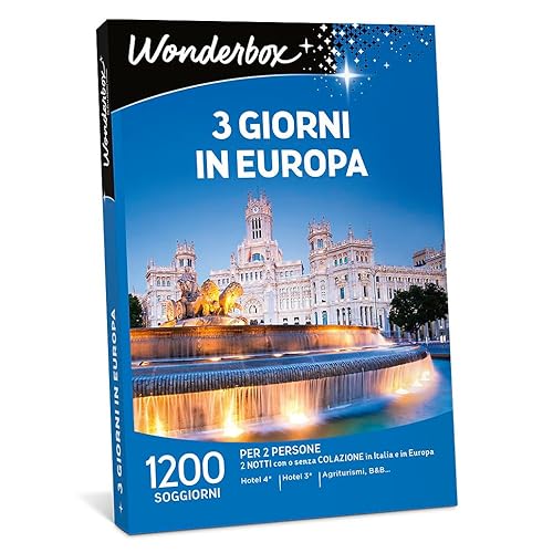 Wonderbox, Cofanetto Regalo Unisex-Adult, Multicolore, Taglia Unica