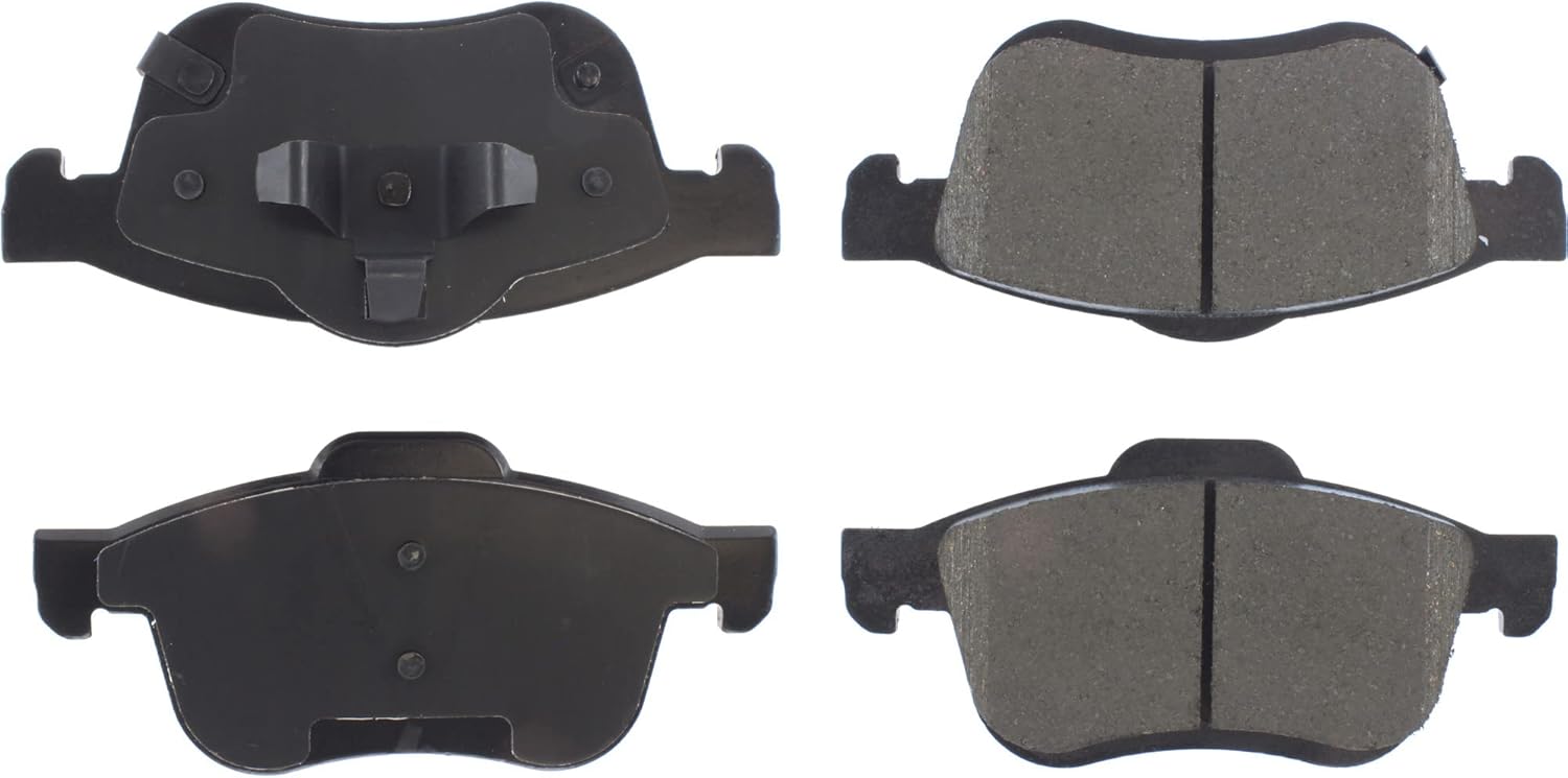Centric Premium Ceramic Brake Pads with Shims and Hardware
