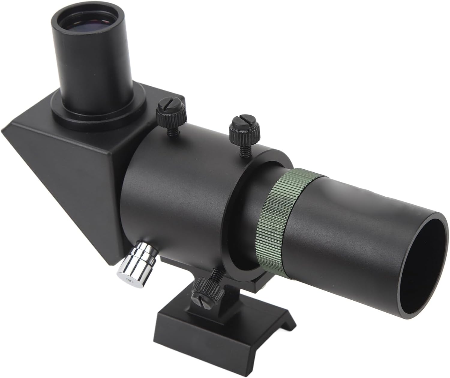 6X30 Finder Scope, Finder Scope for Astronomical Telescope Finderscope with Bracket Aluminum Alloy Optical Glass for Astronomical Telescope