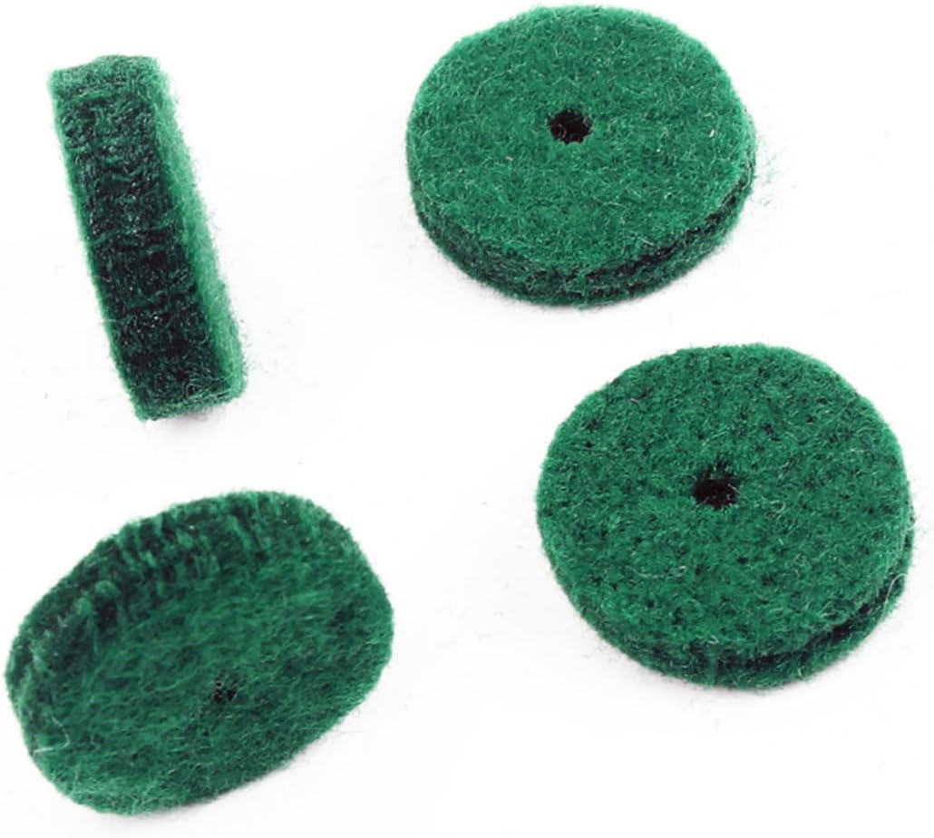 FAVOMOTO 180pcs Green Piano Felt Washers for Keyboard Repair and Key Leveling Essential Repair Parts for Piano Maintenance