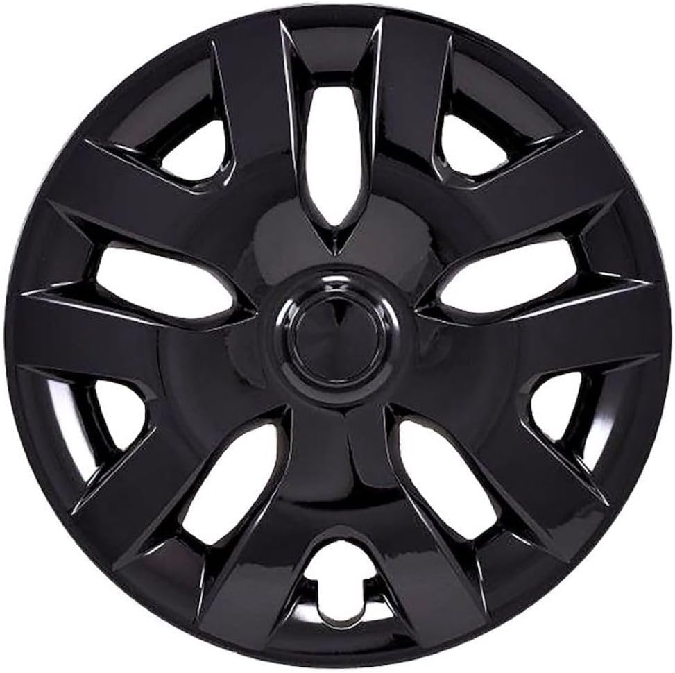 Wheel Cover Fits Nissan Rogue Sport S 2017-2022 Set of 4 Wheel Skins 16 Inch 5 Y Spoke Design Painted Gloss Black Automotive Grade ABS Plastic Snap-On Coast to Coast IWC55416BLK