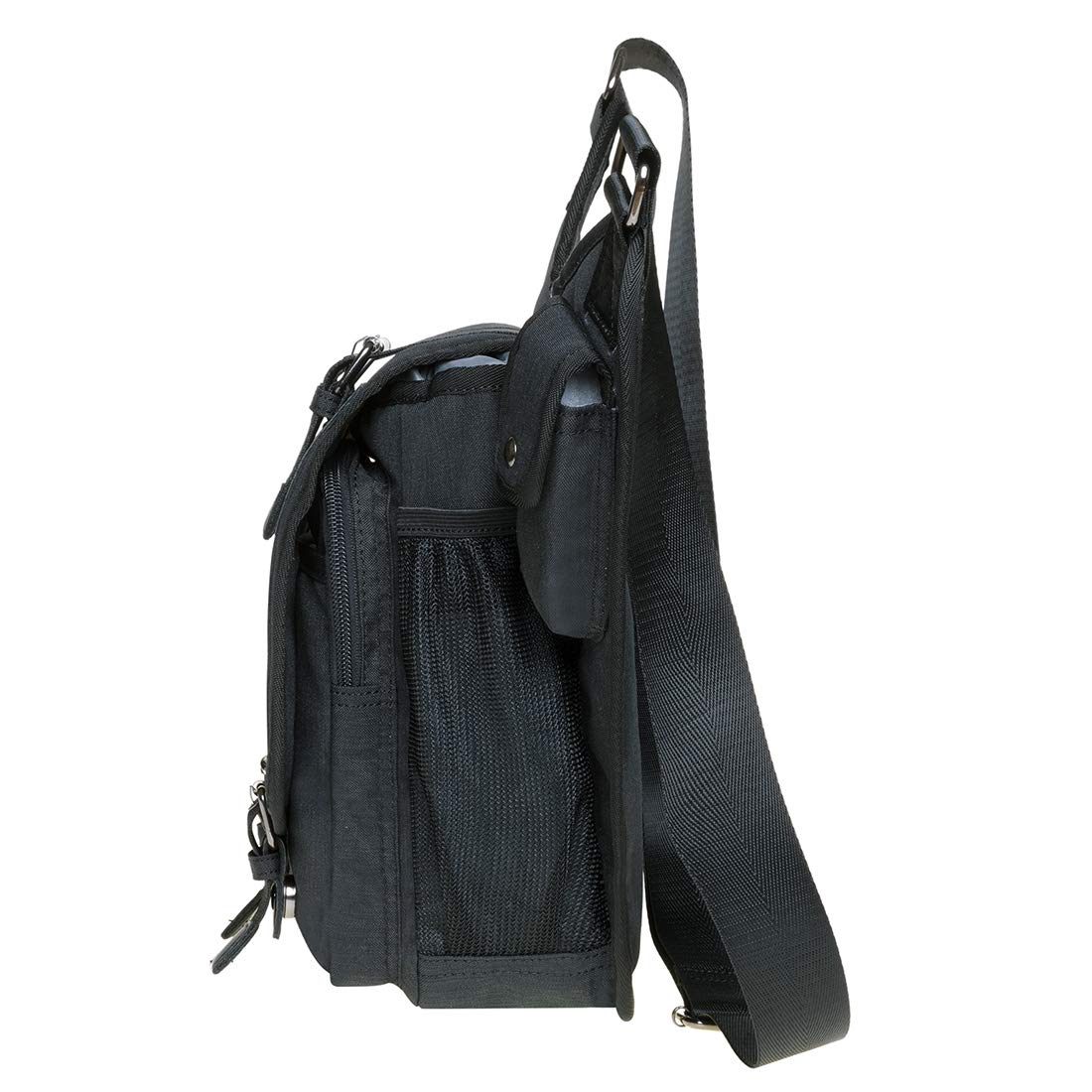KAUKKO Fd252 Umhängetasche Unisex (10 Stück), Schwarz Jnl-fh03-1-03-fba, S, Vintage
