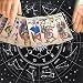 Mantel de tarot, 12 constelaciones de astrología Tarot de adivinación mantel, para...