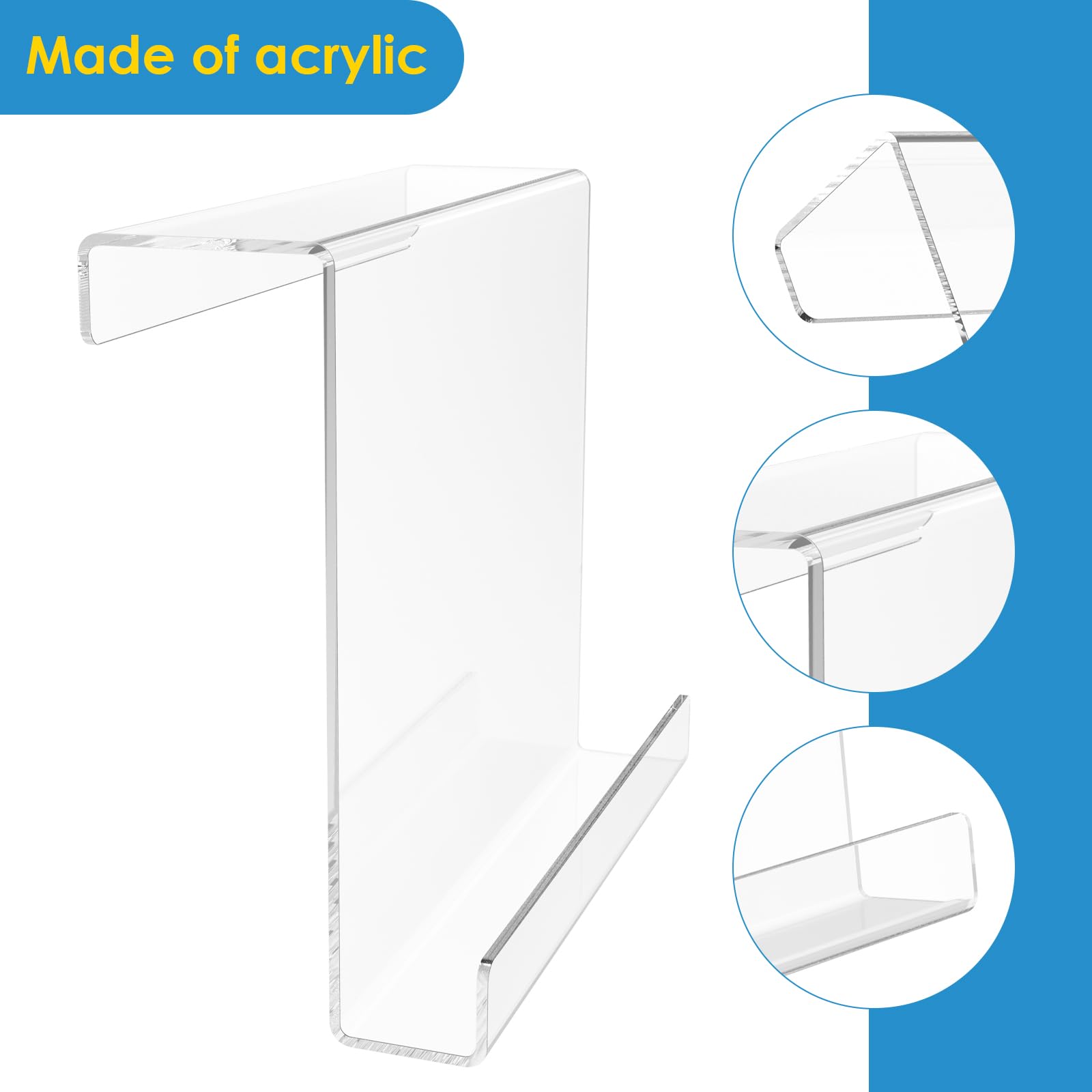Présentoir Transparent / Support pour Livre Ouvert en Plexiglas 10 mm
