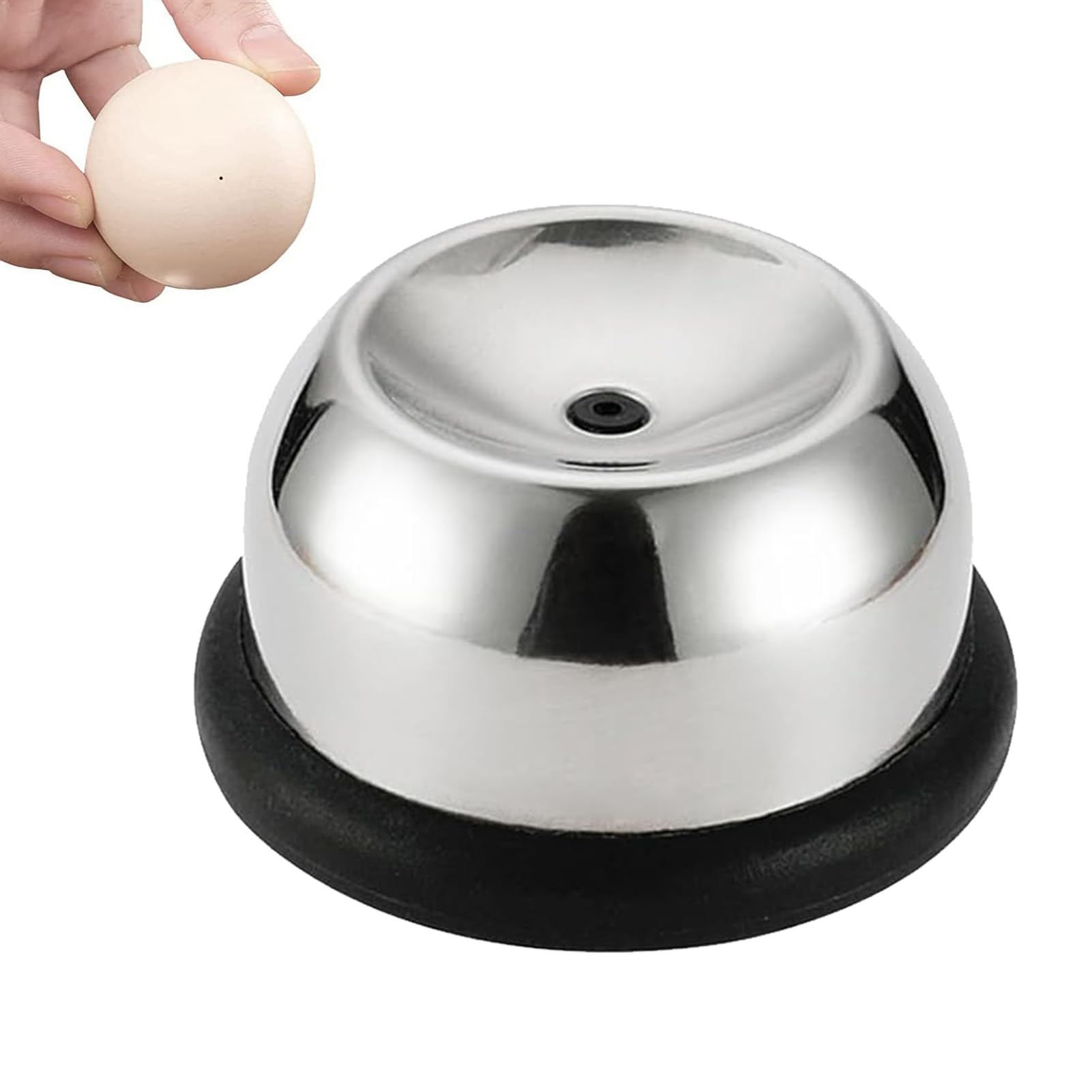 Frullino Per Uova In Acciaio Inossidabile - Separatore Di Uova Semiautomatico Per Cucina - Foto 7