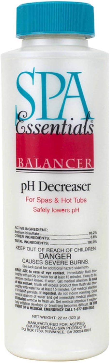 Spa Essentials 32519000-02 pH Decreaser, 22-Ounces, 2-Pack