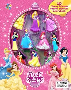 Board book Disney Princess Stuck on Stories Book