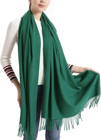 Pashmina Scarf and Shawl - Soft Women Pashminas Wrap for Wedding Evening Party dresses