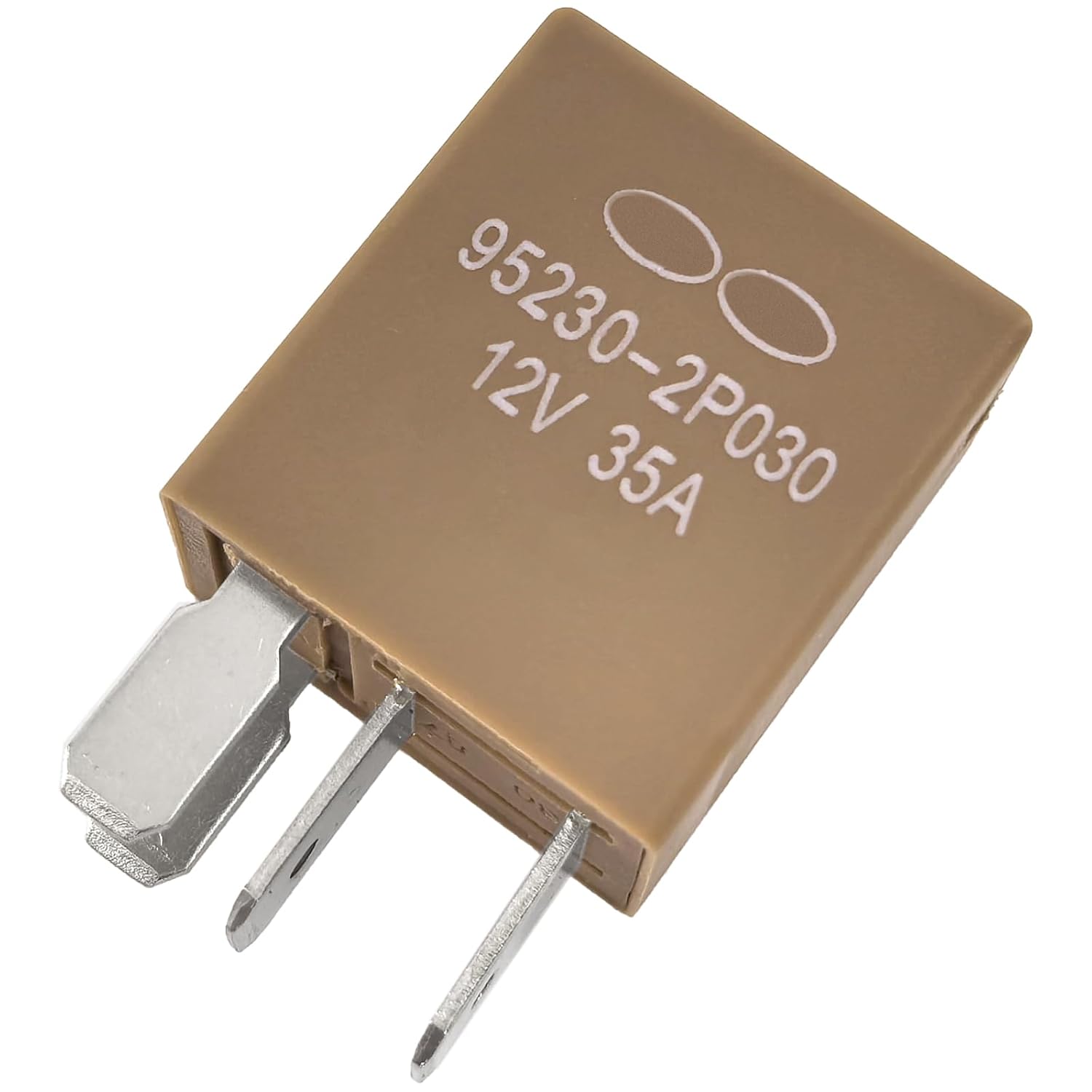 3-Pack 95230-2P030 Relay - 35A 12VDC 4-Pin SPST Automotive Relay - Compatible with Select Hyundai/Kia Vehicles - Fixes Fuel Pump, Cooling Fan & P0230/P0691 Errors