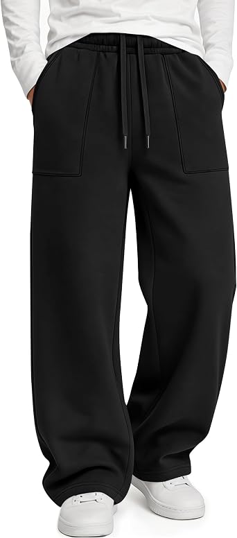 Boys Baggy Sweatpants Straight Leg Pants