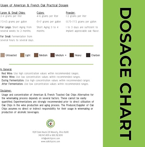 Miniatura 8 de Tostadas medianas y grandes de roble americano (1.5)