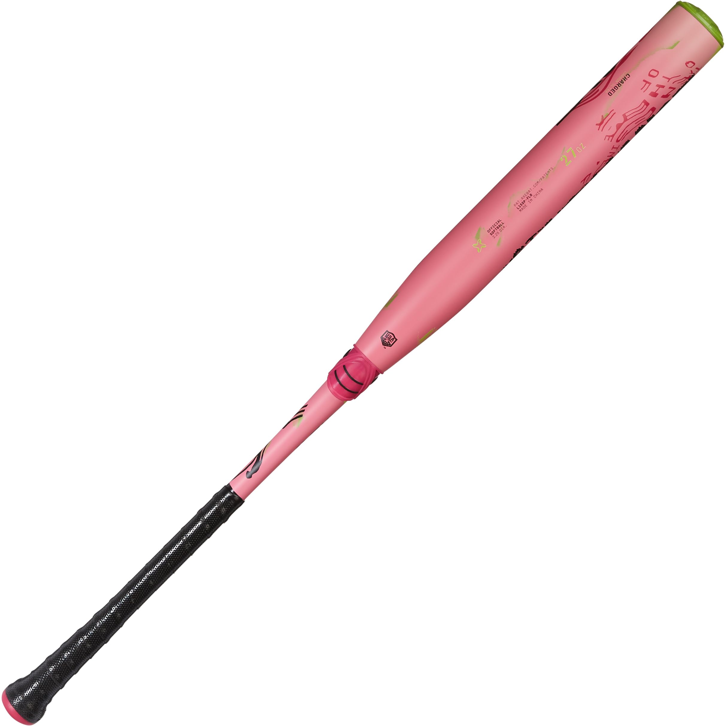 Axe | Disturbance | 2-Piece Composite | USA Slowpitch Softball Bat | Flared Handle (Balanced, 27 oz.)