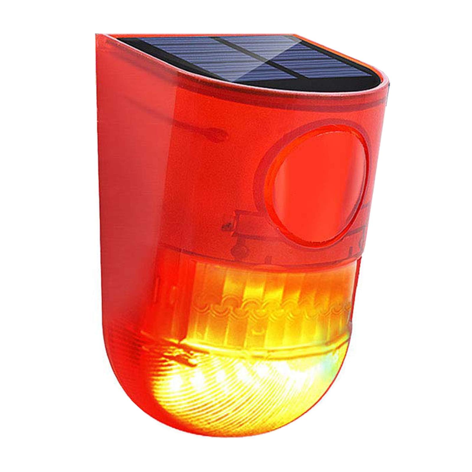 Solarna lampa odstraszająca drapieżnik, zewnętrzny odstraszacz zwierząt LED, wodoodporny odstraszacz lisa i kojota, na podwórko, do ogrodu, kurnika, nocnej dzikiej przyrody, 2 szt