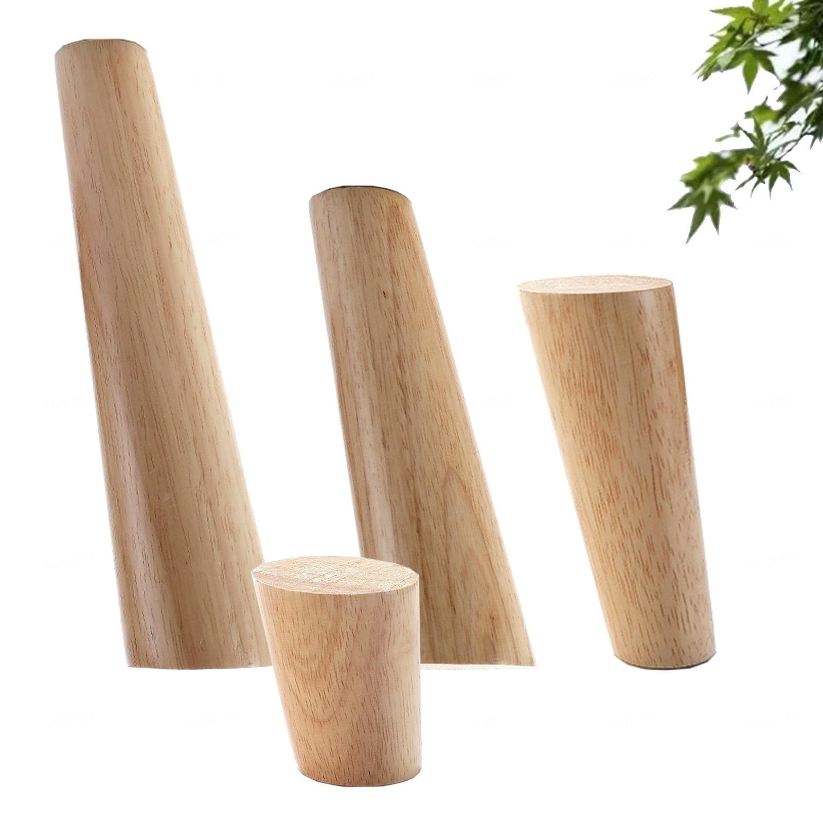 Patas de madera para mesas y escritorios modernos que transforman tu salón