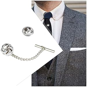 シルバー製　セマルオオタマオシコガネ　ピンバッジ　ピンブローチ　タイタック Amazon | Colcolo 合金メンズタイタックピンブローチ社章