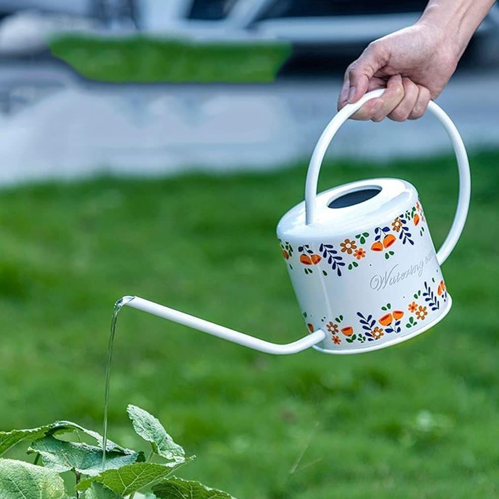 Pulvérisateur Arrosoir Arrosoirs Long Bec Impression En Acier Pour Intérieur Extérieur Jardin Fleur Plante Arrosoir Vaporisateur Bec Jardin Spray Bouteille Spray ( Color : Black , Size : 41*13*20cm )