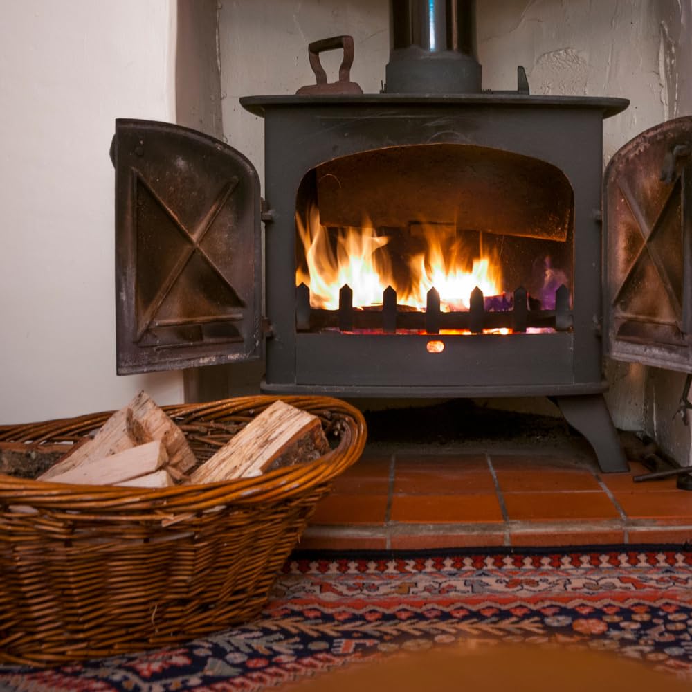 acquaverde | Legna da ardere di Faggio in Tronchetti da 25 cm, Secca e pronta all'uso per Riscaldamento, Stufe, Caminetti e Barbecue (2 Cartoni, 30 kg)