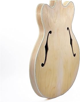 Handmade ​Guitar Body Very Thin Guitar Body Maple Plywood Back Side Solid Wood