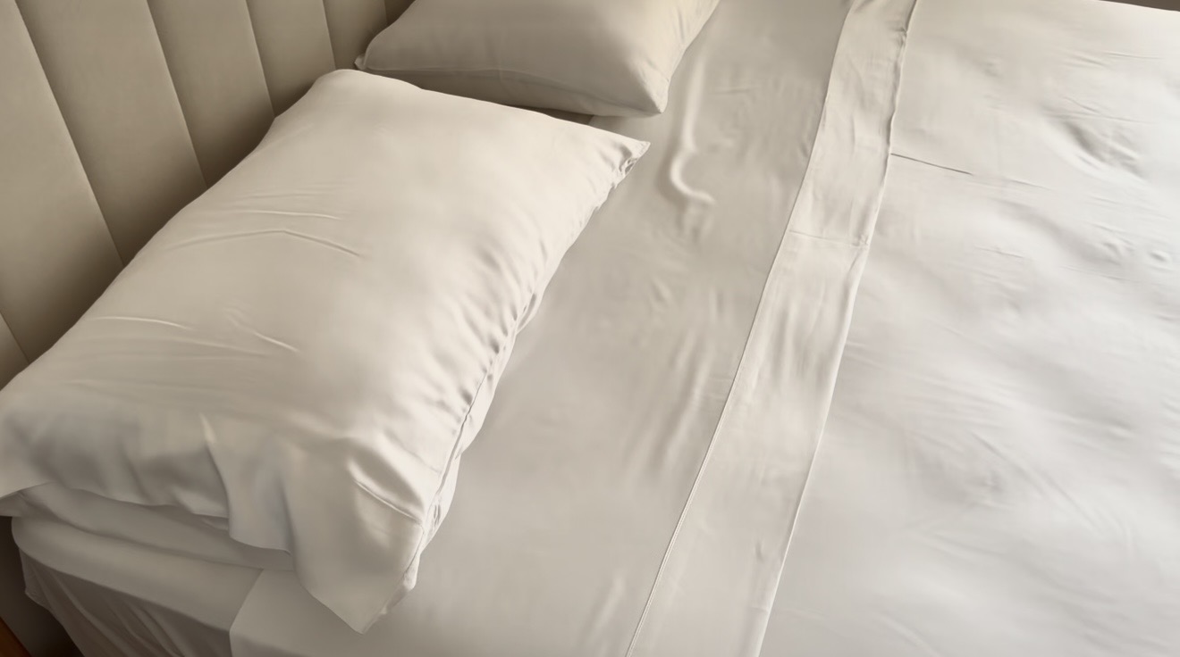Watch Experience Silky Comfort with Bamboo Sheets on Amazon Live