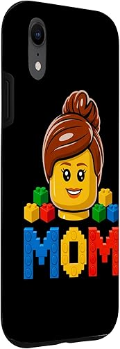 Miniatura 3 de Family Mom Master Builder Building Bricks Blocks Mothers Day Case for iPhone XR