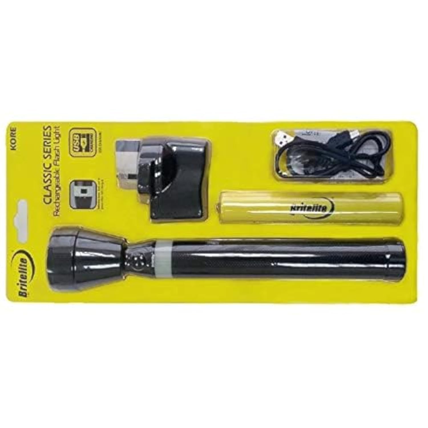 Britelite Rechargeable Flash Light Upto 1700m