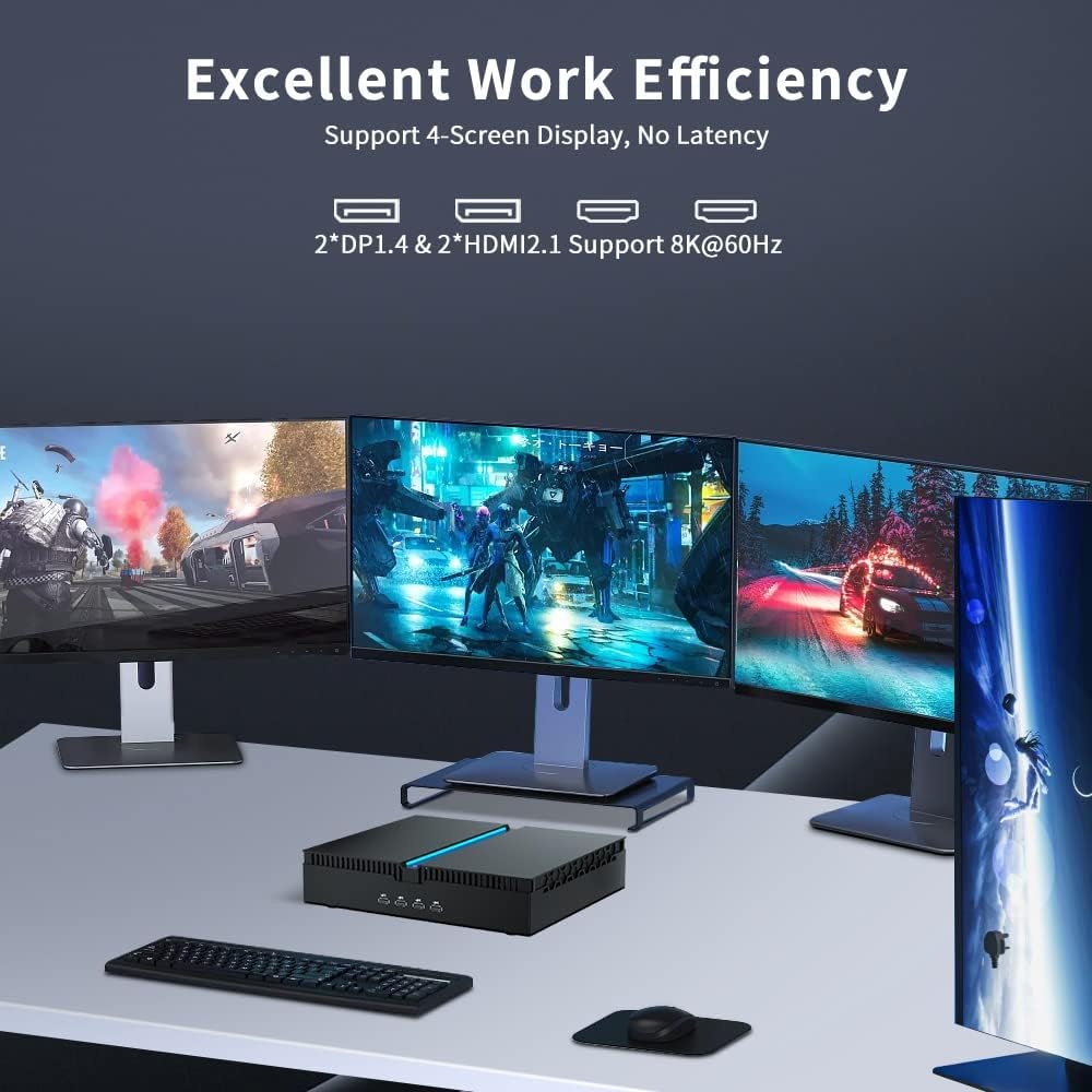 Amazon.co.jp: ThdeukotyミニゲーミングPC Core i9-13900F（最大5.6GHz