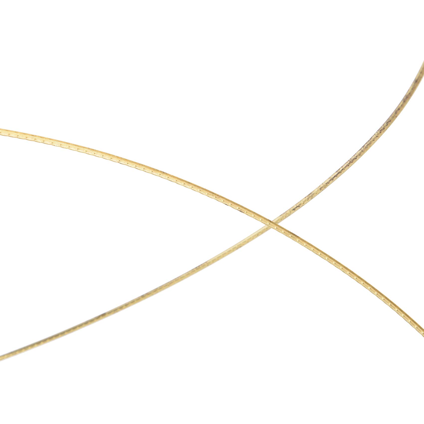 Qndanoan 8FT Acoustic Guitar 2.2mm Guitar Brass Fret Wire, Brass color - Image 4