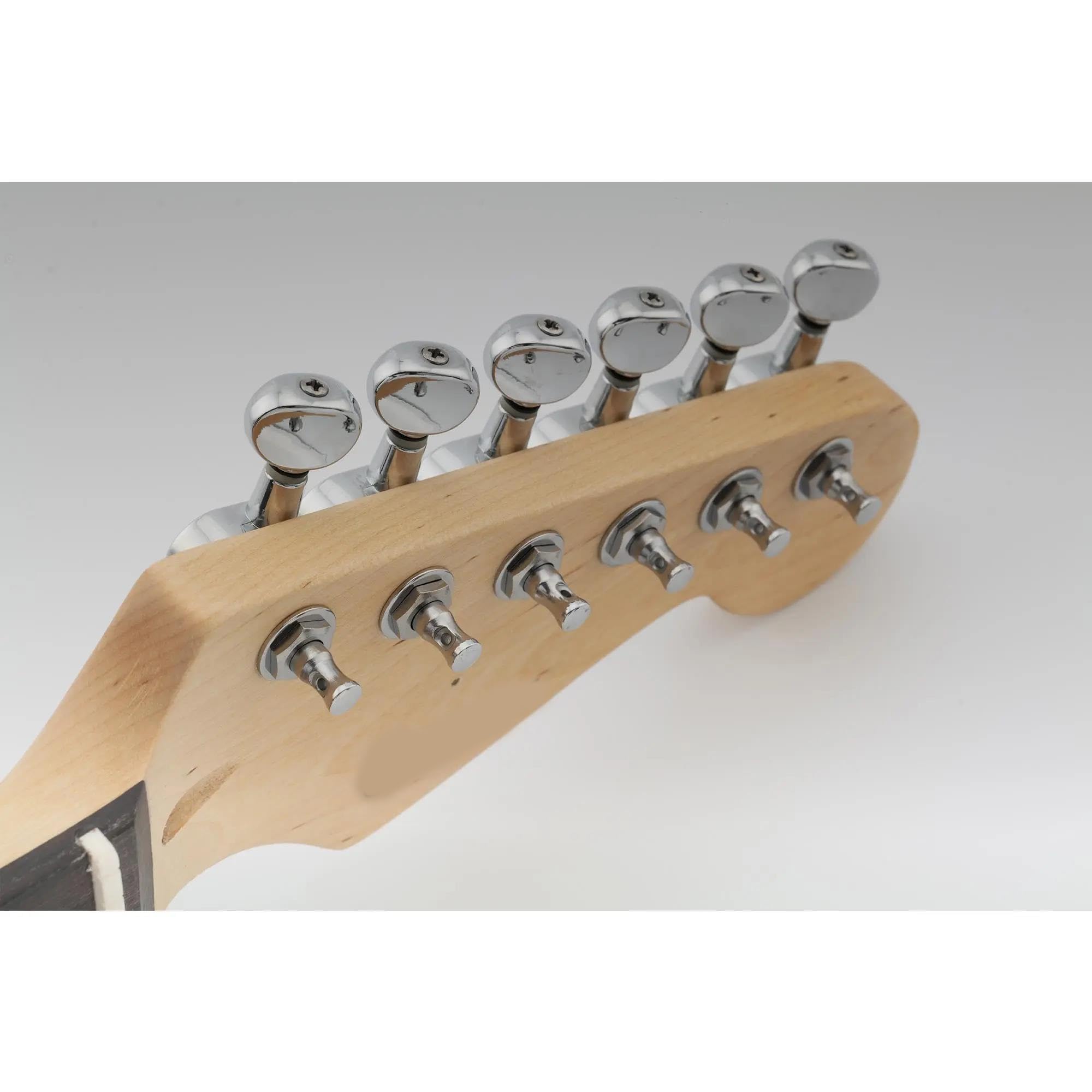 Juego De Tubos Profesionales Cerrados 6 Piezas Para ST Tele Y Otras Guitarras Clavijas Guitarra