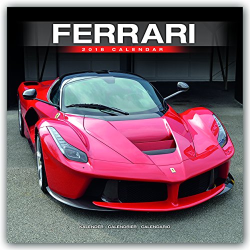 Ferrari Calendar- Calendars 2017 - 2018 Wall Calendars - Car Calendar - Automobile Calendar - Ferrari 16 Month Wall Calendar by Avonside