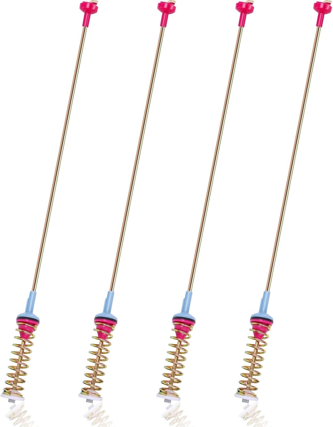 2025 Upgraded DC97-16350V Washer Suspension Rods Compatible with Samsung Washer WA54R7200AW/US WA54R7600AW/US WA54R7200AV/US WA54R7600AV/US WA54R7600AC 27.6" Spring Damper Assembly by Techecook