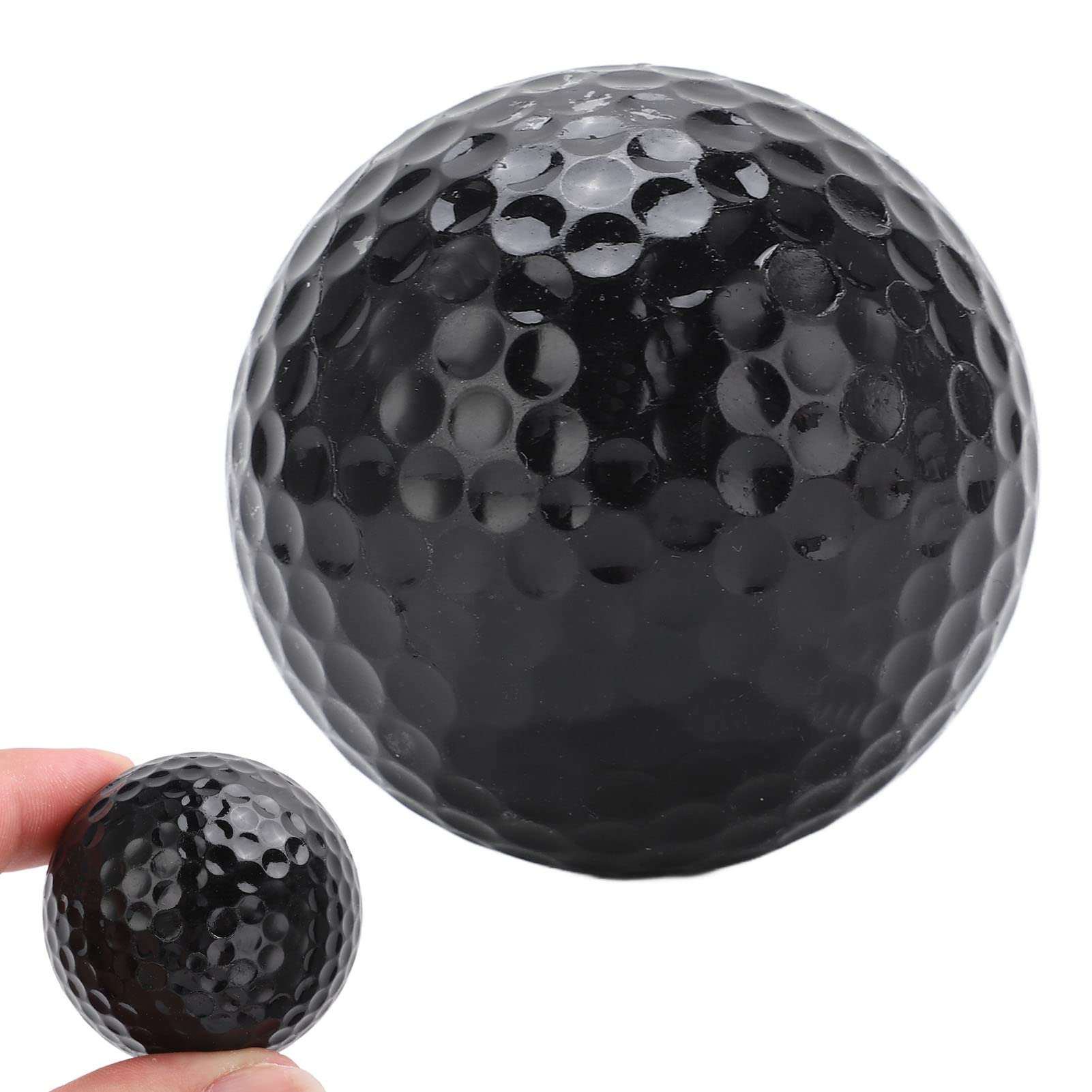 BuyWeek Pelotas de Golf flotantes 2 Capas Flotador Rango de Agua Pelota de Práctica Entrenamiento Negro