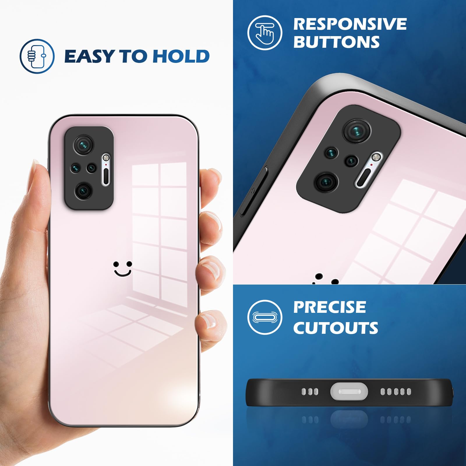 Étui Redmi Note 10 Pro/11/12pro/13pro, Housse De Protection D'affaires Avec Fonction Antichoc | SHEIN