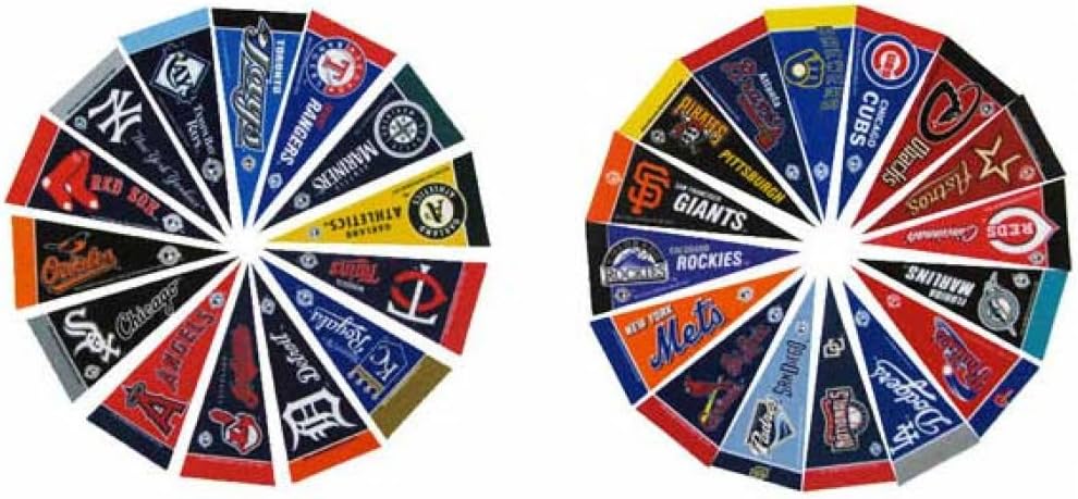 MLB Mini Pennant Set (all 30 Teams) by Rico Tag