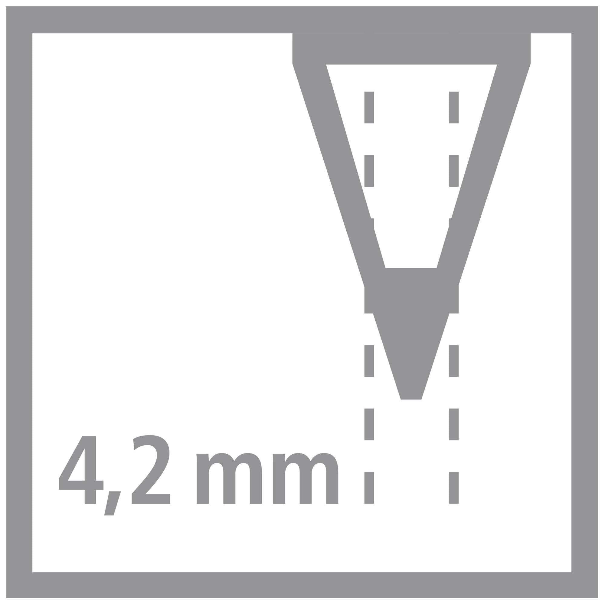 STABILO - Trójkątne kredki - Trio grube krótkie Animal Vibes - 12 sztuk w opakowaniu - 12 kolorów