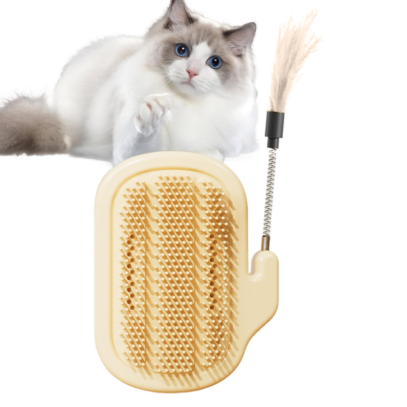 Rascador De Esquina Para Gatos Domésticos Cepillo Masajeador De Pared Para | Accesorios Para Mascotas Perros Conejos Hogar Interior Sofá Mesa
