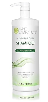 Keratin Hair Treatment Care Shampoo 33.81 Oz Hair Shampoo with No Sulfates or Parabens Collagen Shampoo for Treated, Dry, Damaged Hair All Hair Types