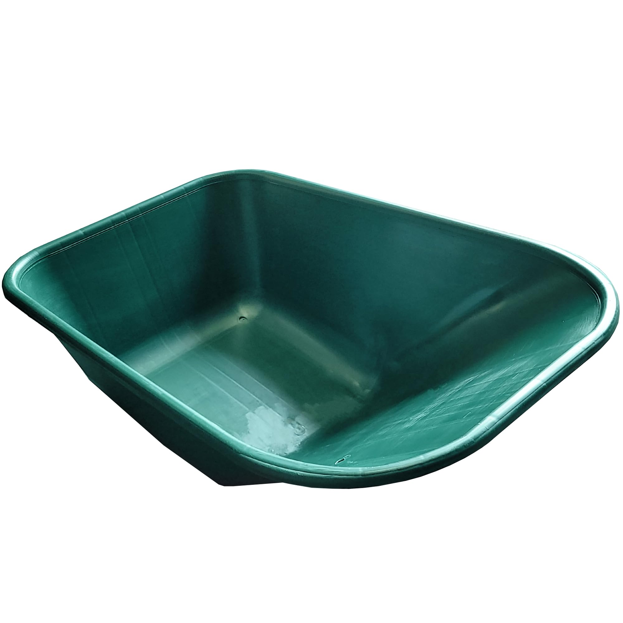 B&Q -  Green Wheelbarrow Tray Body110L Plastic Pan