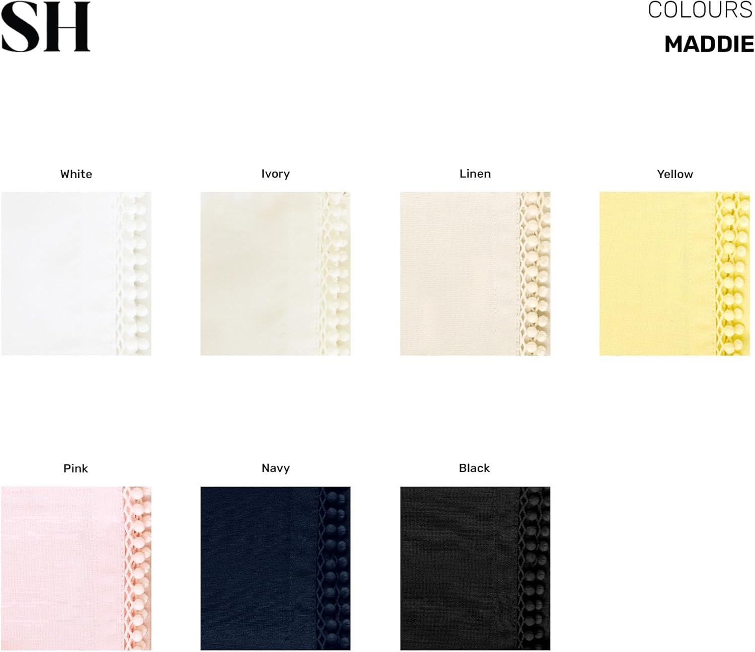 Solino Home Linen Cloth Napkins Set of 4 - Decorative Cotton Linen Dinner Napkins 20 x 20 Inch for Spring, Easter, Mothers Day - Maddie Machine Washable - Image 5